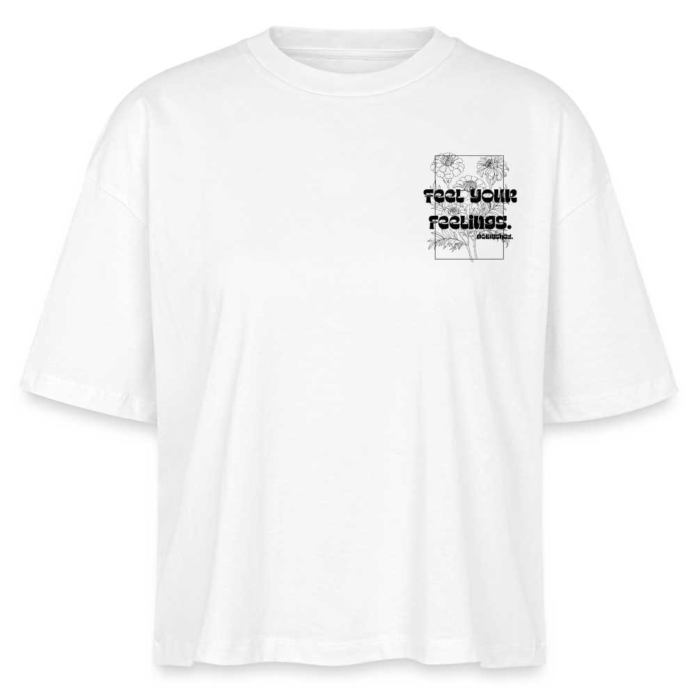 Stanley/Stella Nova Women’s Boxy Organic T-Shirt - white