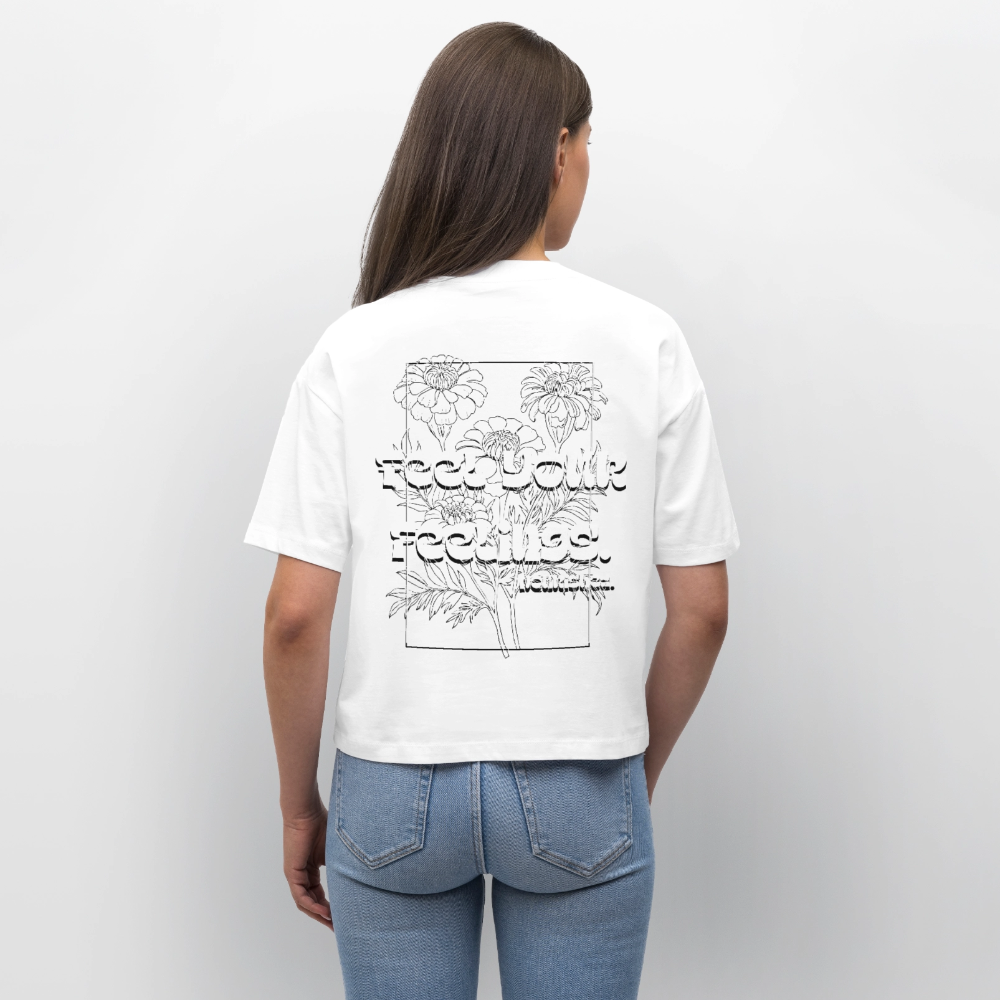 Stanley/Stella Nova Women’s Boxy Organic T-Shirt - white