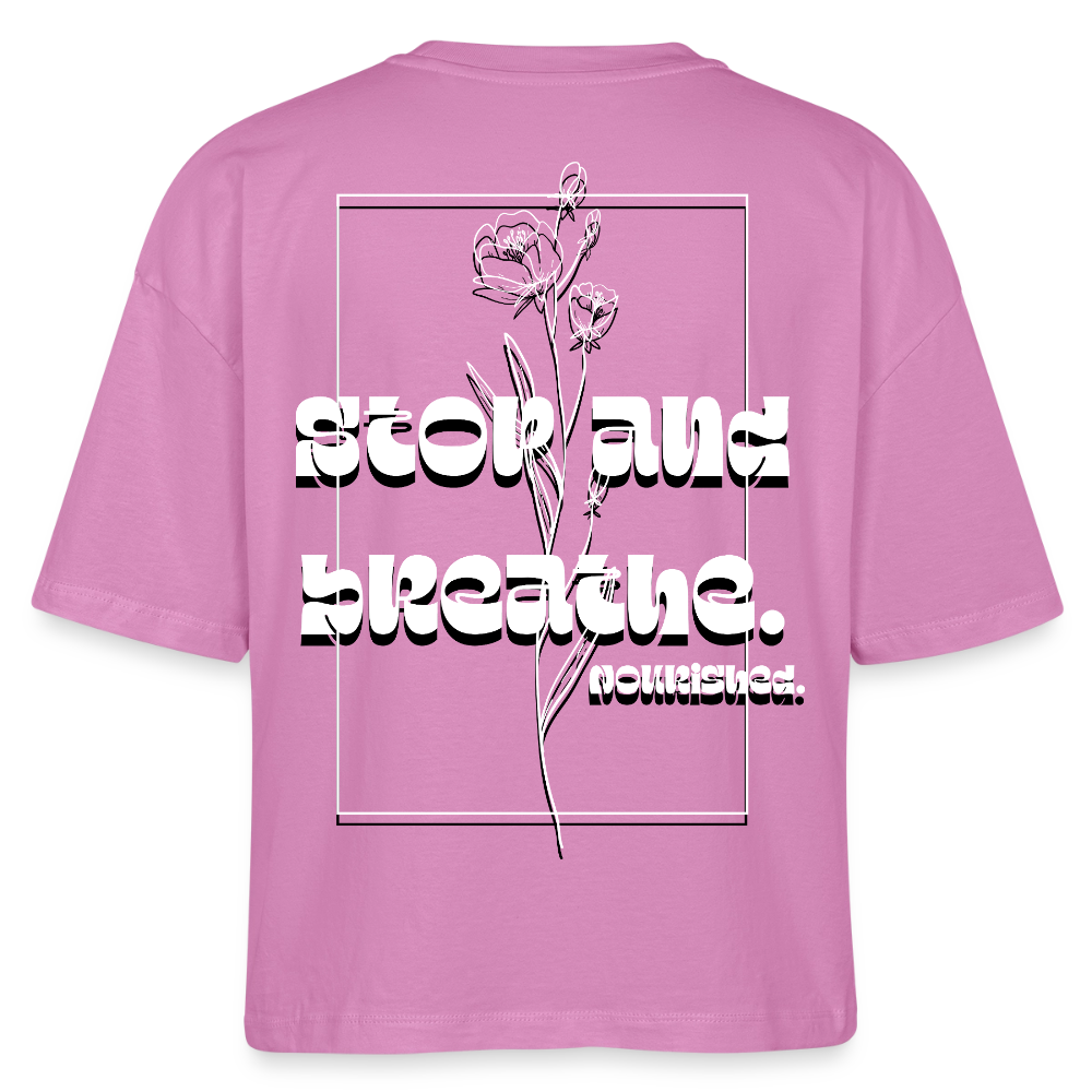 Stanley/Stella Nova Women’s Boxy Organic T-Shirt - pink