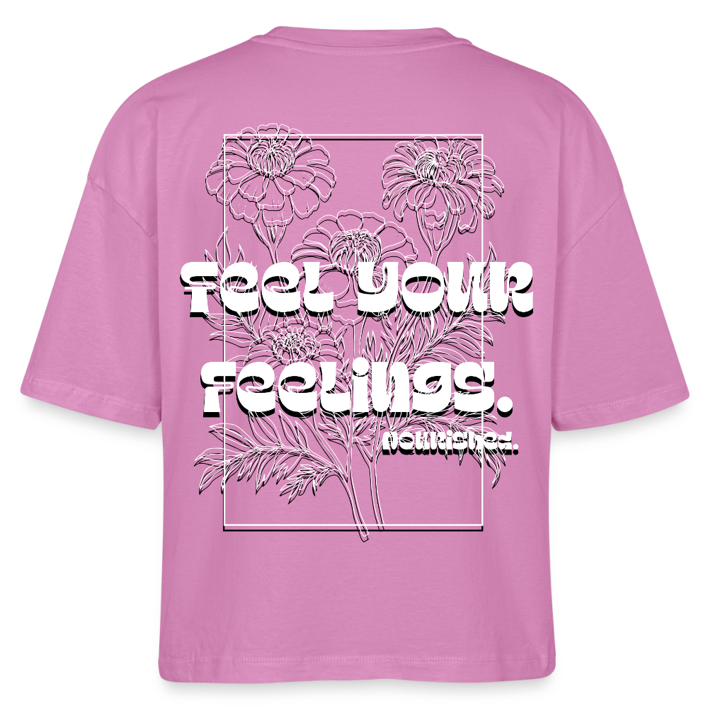Stanley/Stella Nova Women’s Boxy Organic T-Shirt - pink