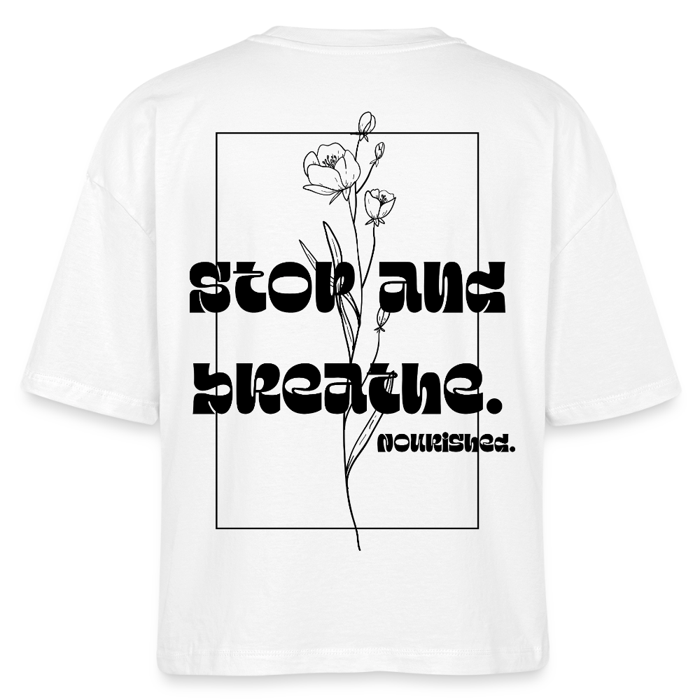 Stanley/Stella Nova Women’s Boxy Organic T-Shirt - white