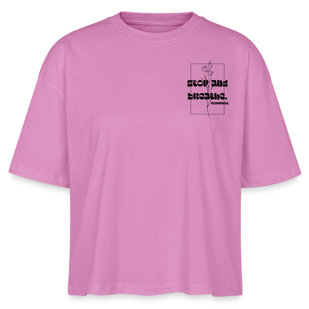 Stanley/Stella Nova Women’s Boxy Organic T-Shirt - pink