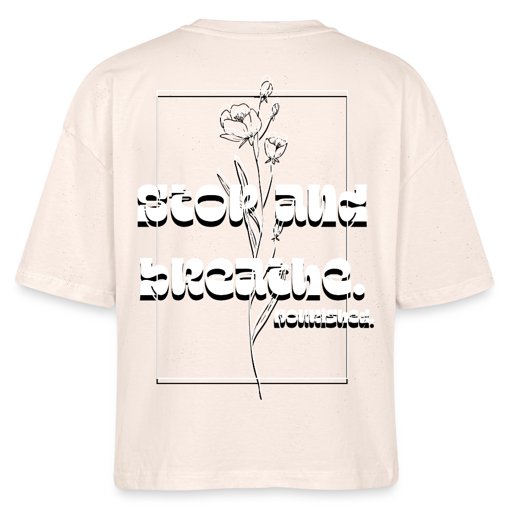 Stanley/Stella Nova Women’s Boxy Organic T-Shirt - soft Ecru